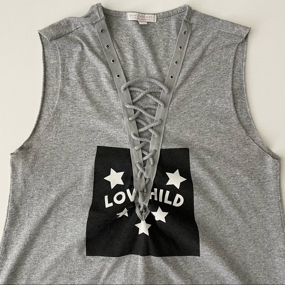 Don’t Ask Why Women’s Graphic Sleeveless Tee Size ONE SIZE - Picture 4 of 16